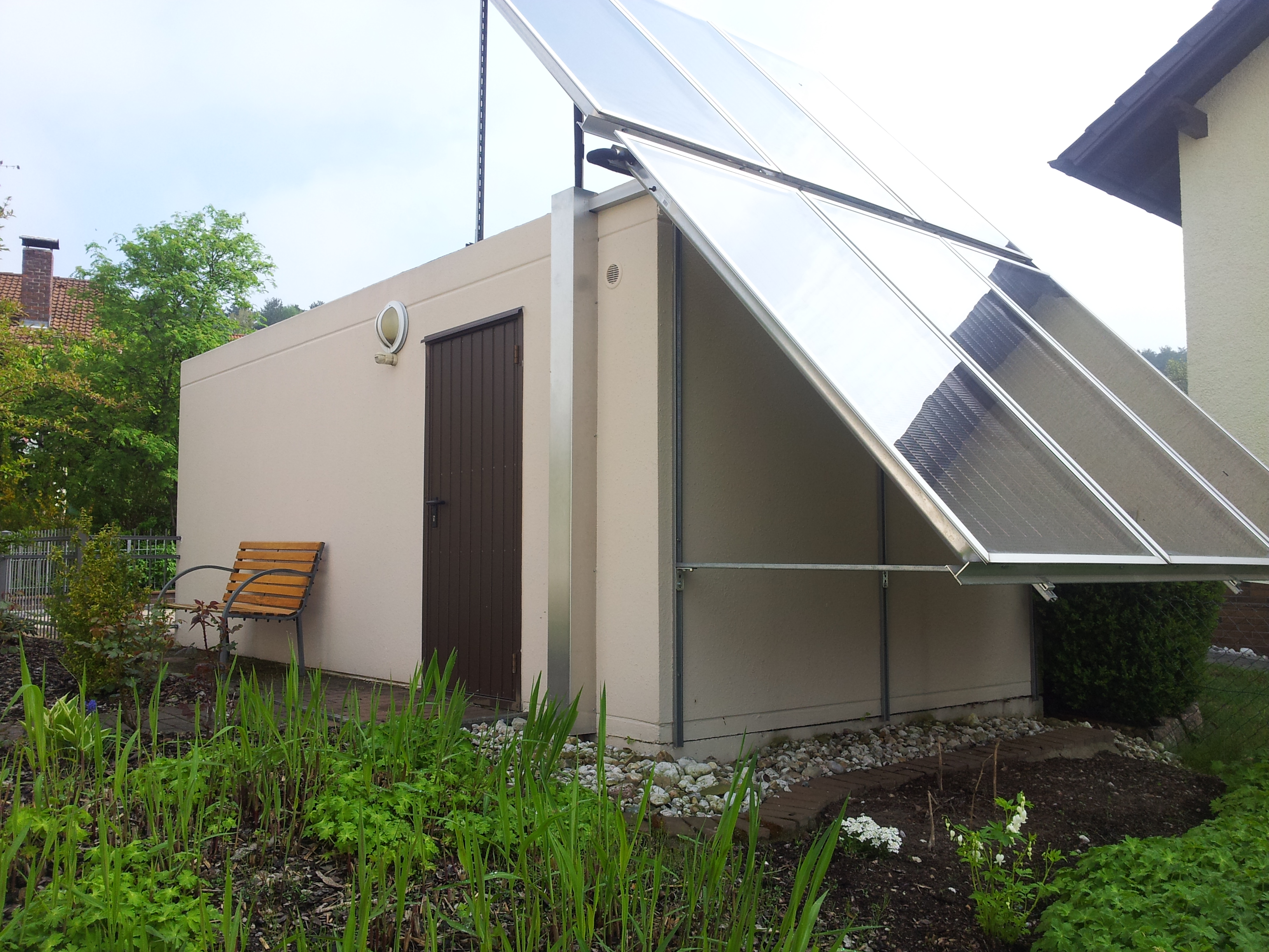 Solarthermieanlage alternativer Ort in Wackersdorf